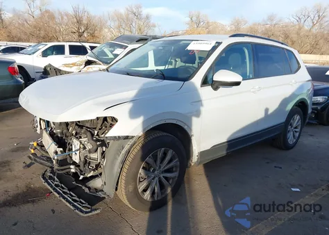 2018 Volkswagen Tiguan 2.0T S from USA, damaged, VIN 3VV1B7AX6JM072985